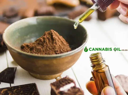 cocoa-powder-thc-cbd-cannabis-oil
